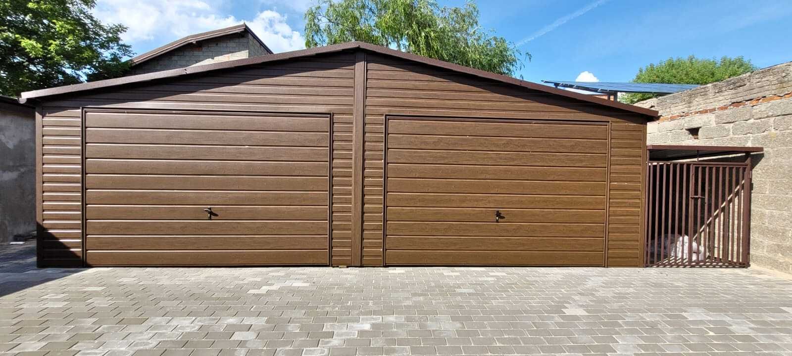 Garaż blaszany, blaszak premium 7,5x5 PROFIL ZAMKNIĘTY, PRODUCENT