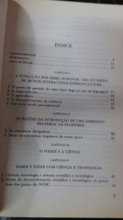 Do saber ao fazer: Porquê Organizar a Ciência Trajectos Portugueses