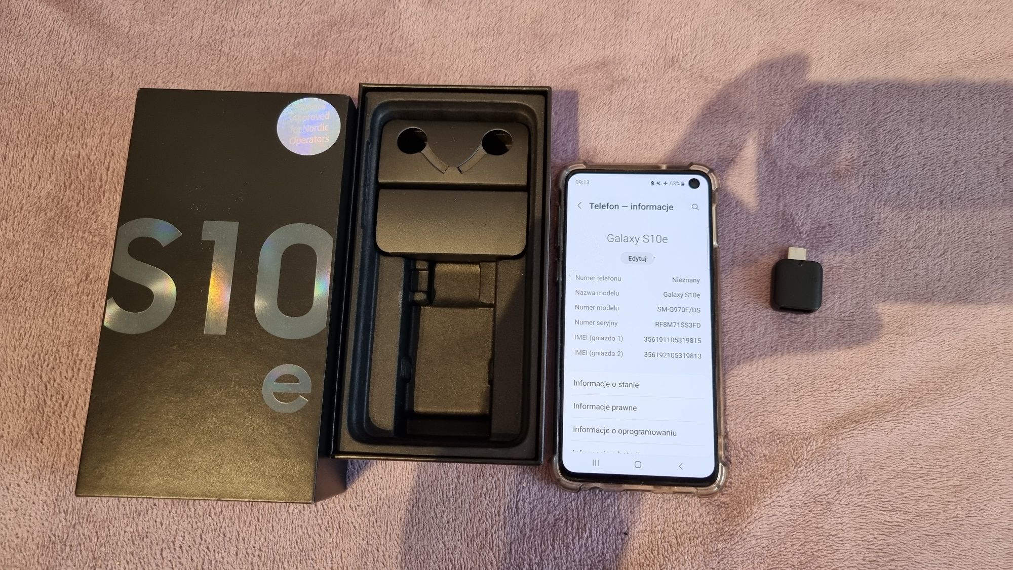 Samsung Galaxy S10e Dual SIM w dobrym stanie