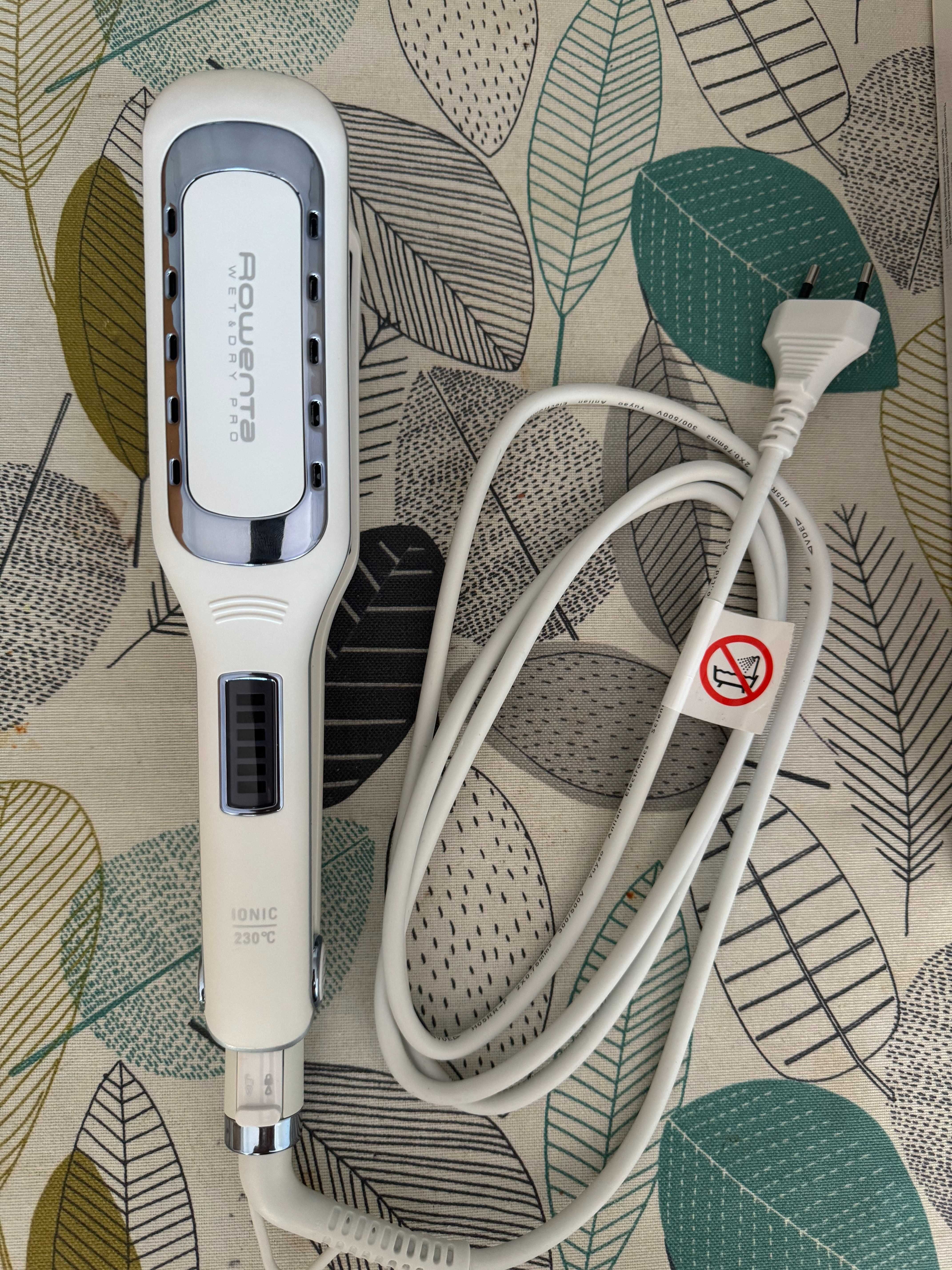 Alisador de cabelo rowenta (Wet&Dry Pro)