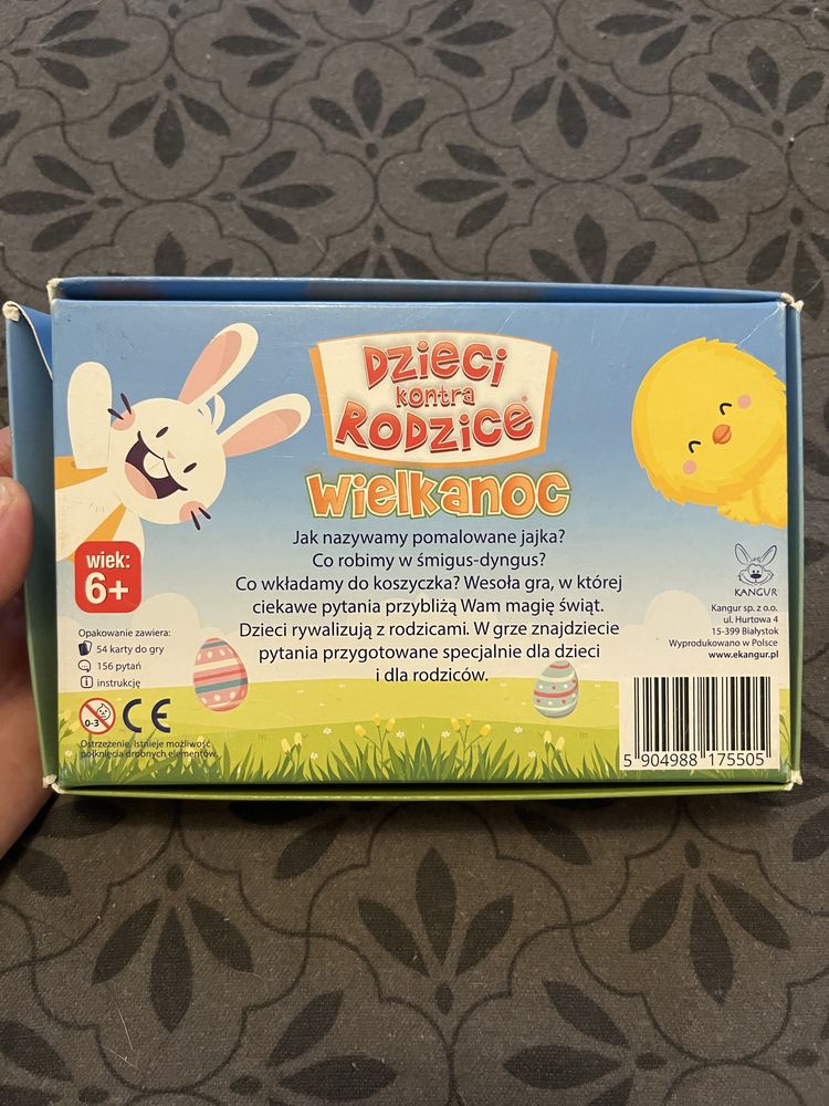 Gra Dzieci Kontra Rodzice Wielkanoc
