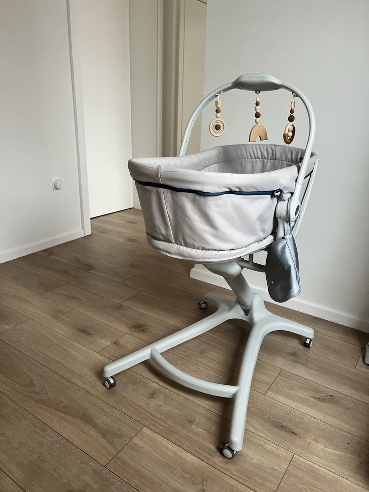 Chicco 4w1. Lóżeczko, krzesełko do karmienia.