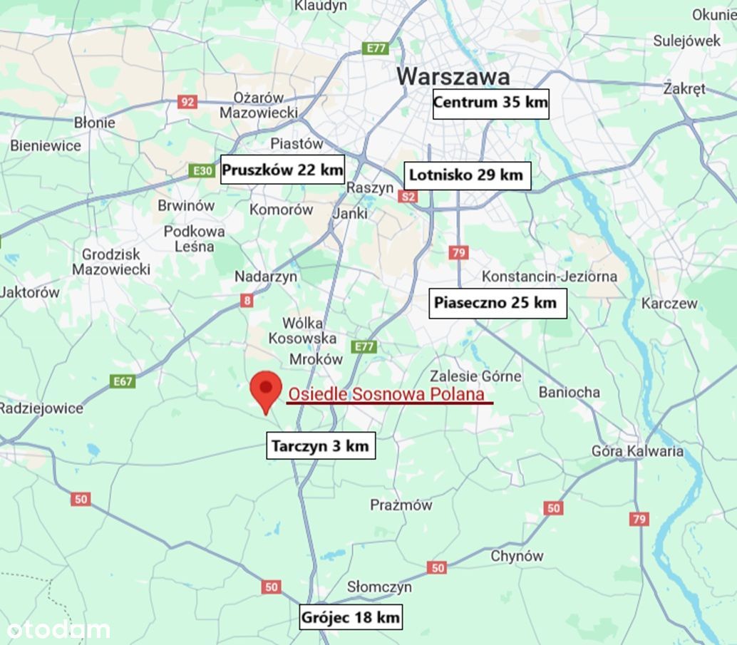 Nowy dom pod Warszawą, gotowy do zamieszkania! Bez PCC, bez prowizji!