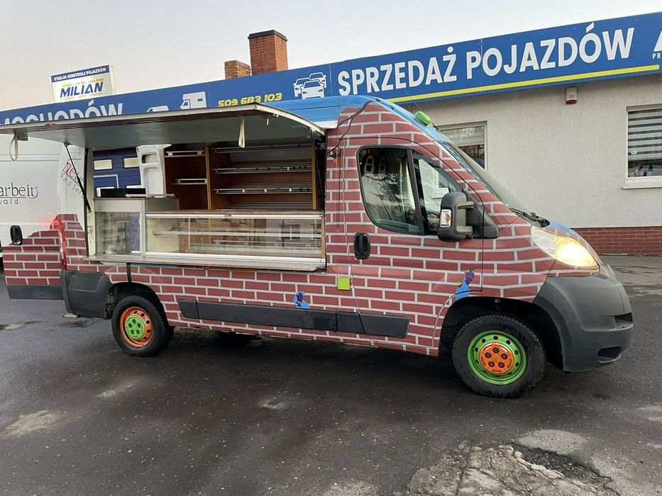 Citroën Jumper  Autosklep pieczywa Gastronomiczny Food Truck Foodtruck sklep bar 2011