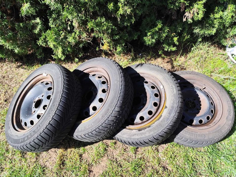 Opony zimowe 175/65 R14 Continental ContiWinterContact + felgi stalowe