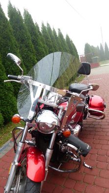Duża szyba HONDA VTX 1300 RETRO 60x60 nietukąca