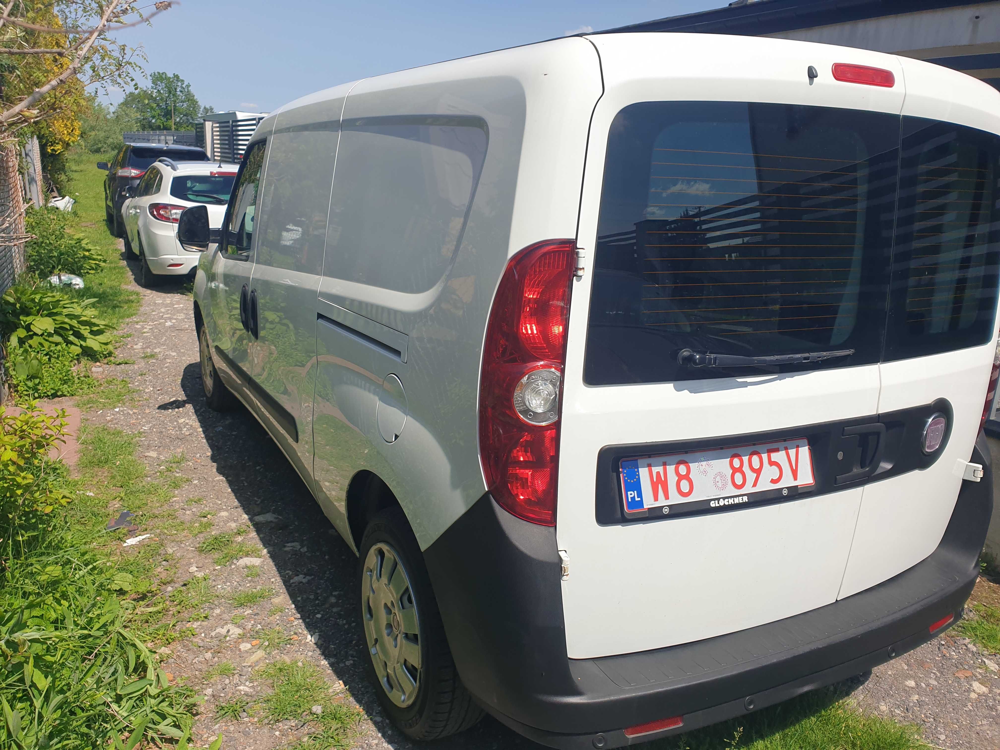 Wynajmę samochód dostawczy Fiat Doblo, ład. 1t, od 80zł za dobę