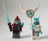NOWE 2 minifigurki LEGO Lodowy cesarz njo 522+ ninjago śniezny samuraj