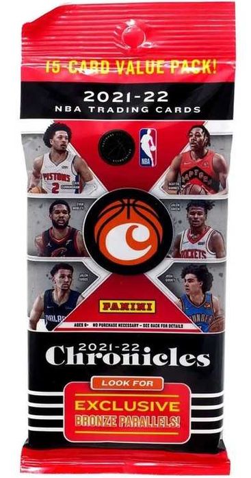 Karty NBA Panini Chronicles 2021/22 Fat Pack Value