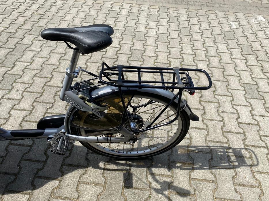 Rower towarowy Gazelle Cabby+osłona foliowa+adapter fotelika