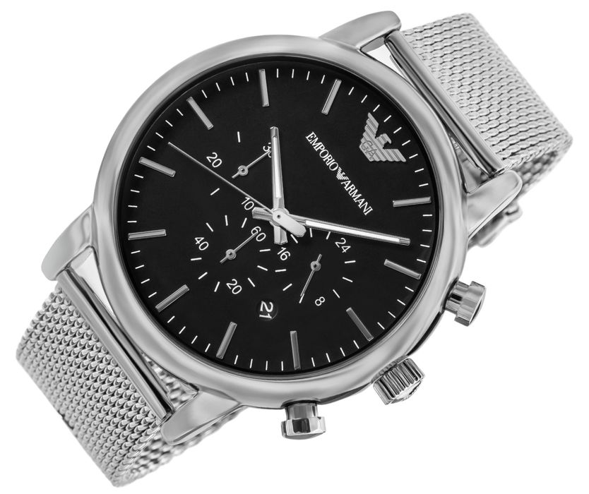 zegarek męski emporio armani luigi ar1808 + box