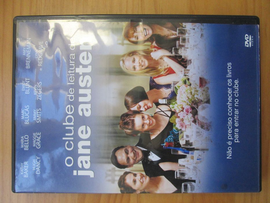 DVD O Clube de Leitura de Jane Austen, com Maria Bello, Emily Blunt