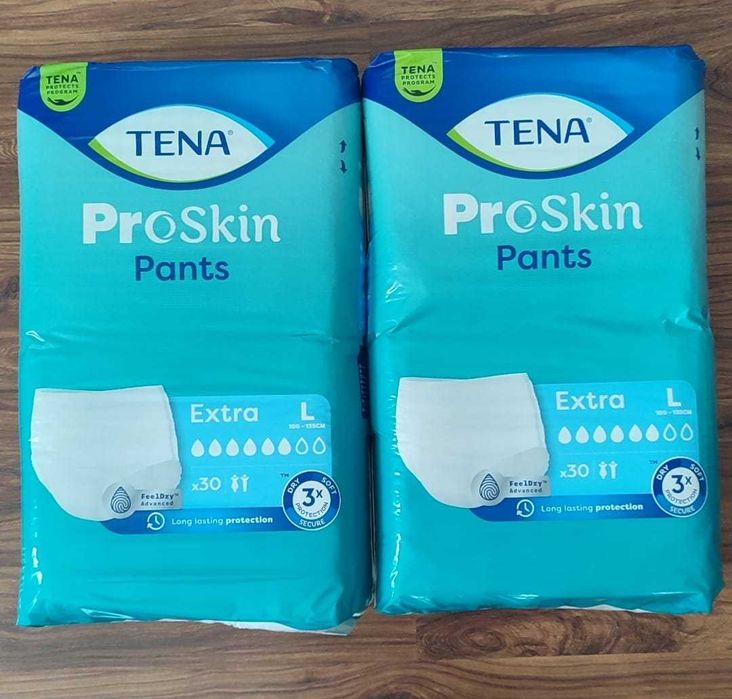 TENA pants rozmiar L 2 paczki pieluchomajtki