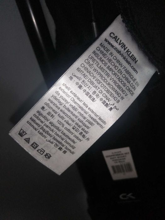 CALVIN KLEIN Performance Knit Short Nowe Spodenki Męskie M Bawełna