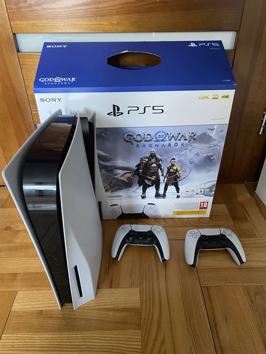 Ps5 z Napędem - 2 Pady + Gry