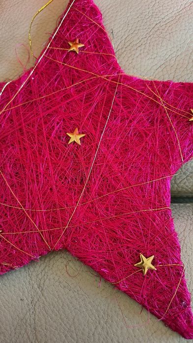 Estrela grande de natal zara