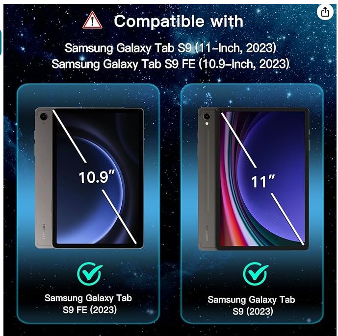jetech ochraniacz ekranu dla samsung galaxy tab s9 11 cal