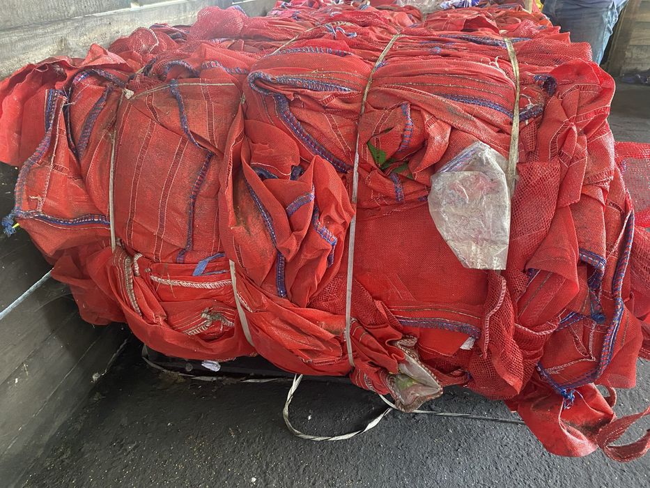 Worki big bag 95x95x190 wentylowane siatkowe do warzyw drewna