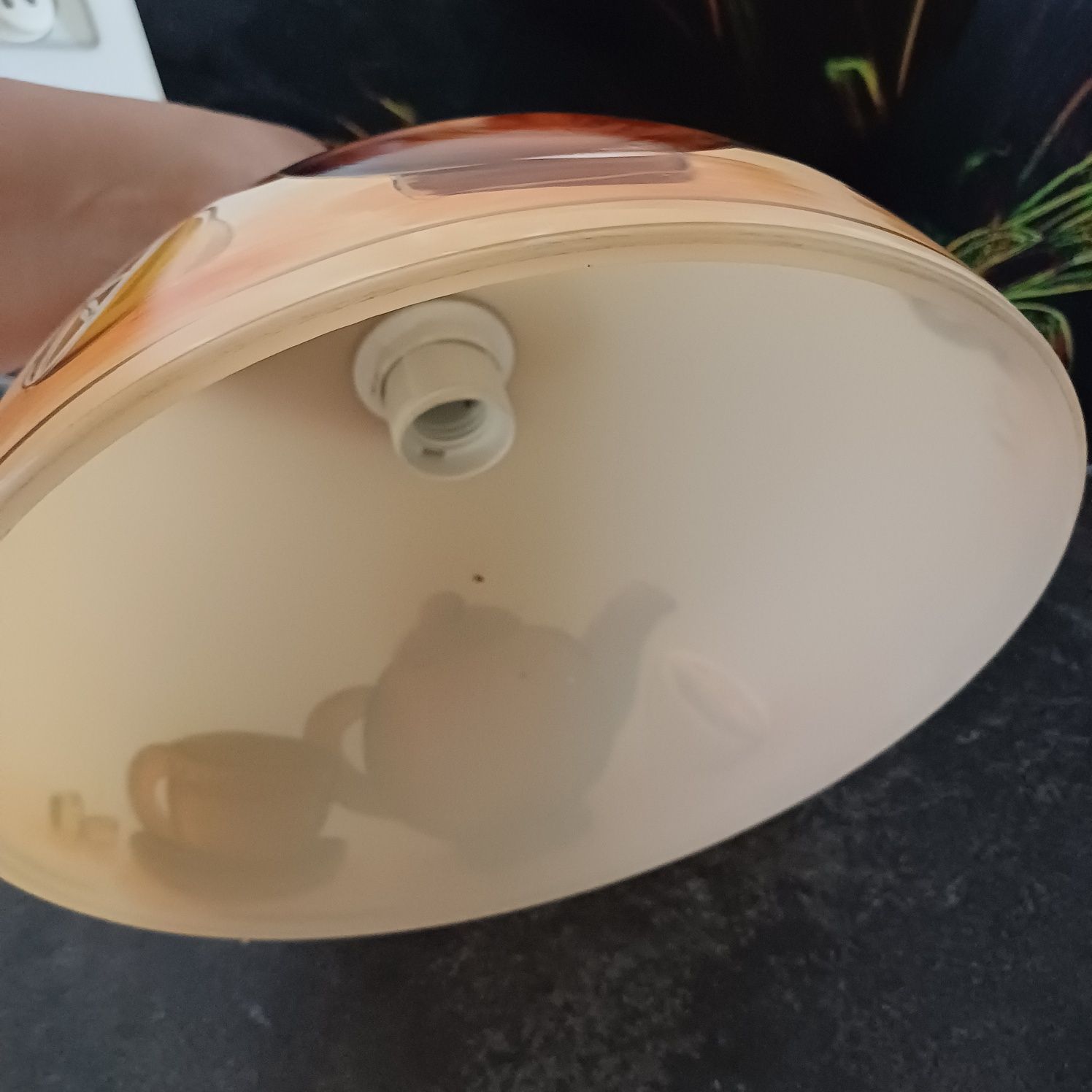 Lampa kuchenna z wzorem