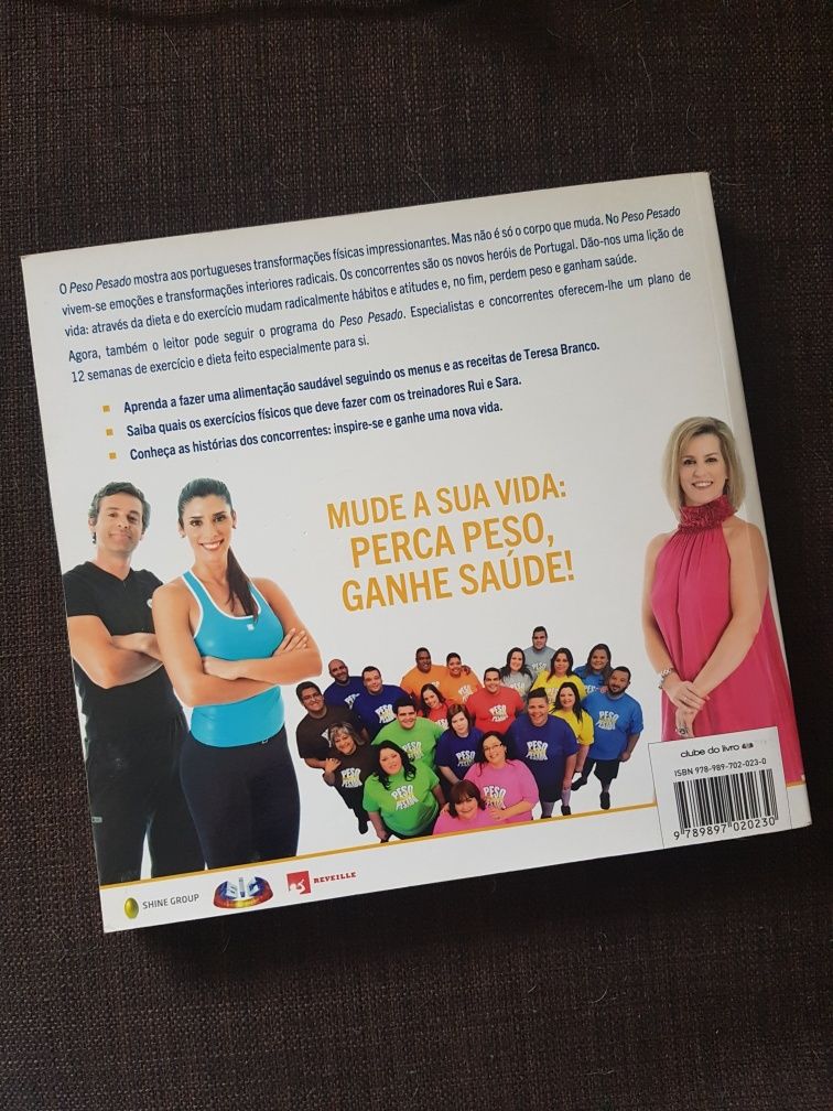 Livro Peso Pesado 12 semanas de exercício e dieta