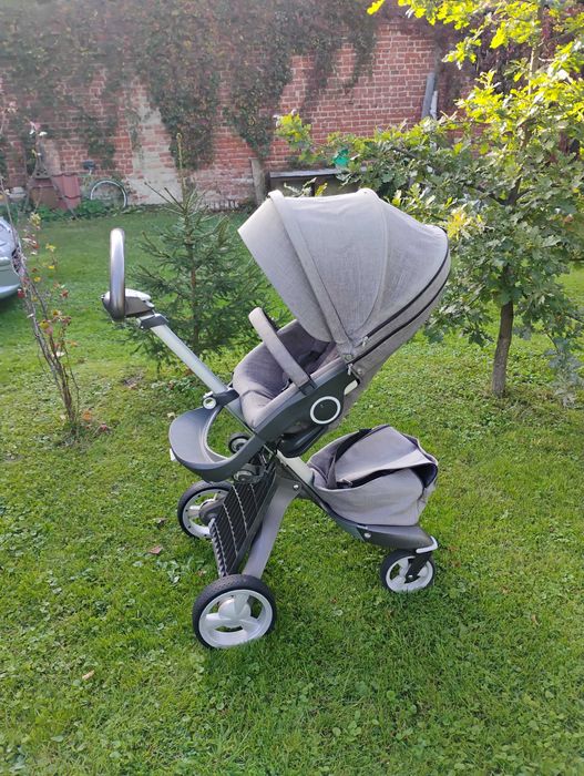 Wózek Stokke Xplory, spacerówka, gondola, adaptery, 2 w 1