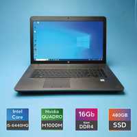 Hоутбук HP ZBook 17G3(i5-6440HQ/RAM16GB DDR4/SSD500/QuadroM1000M(7250)