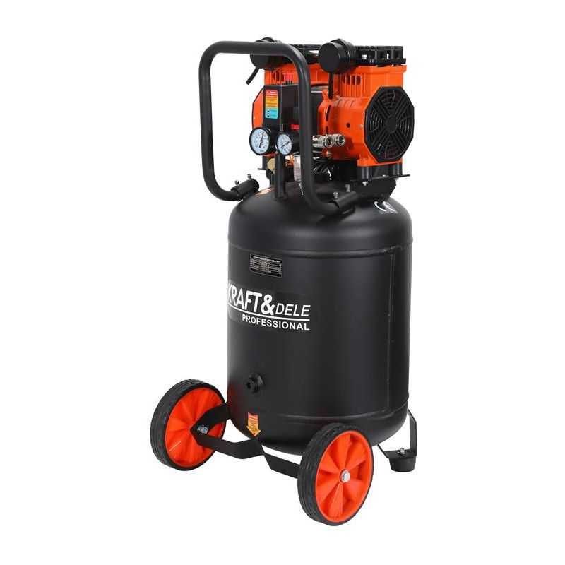 KRAFT&DELE Kompresor Bezolej 50l 2000w Sprężarka Manometry KD1388