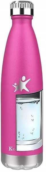 KollyKolla Bidon różowy 750 ml