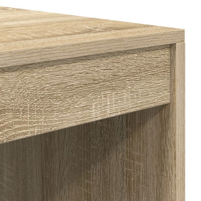 Vidaxl Biurko Sonoma Oak 80X50X76 Cm Z Drewna Inżynieryjnego