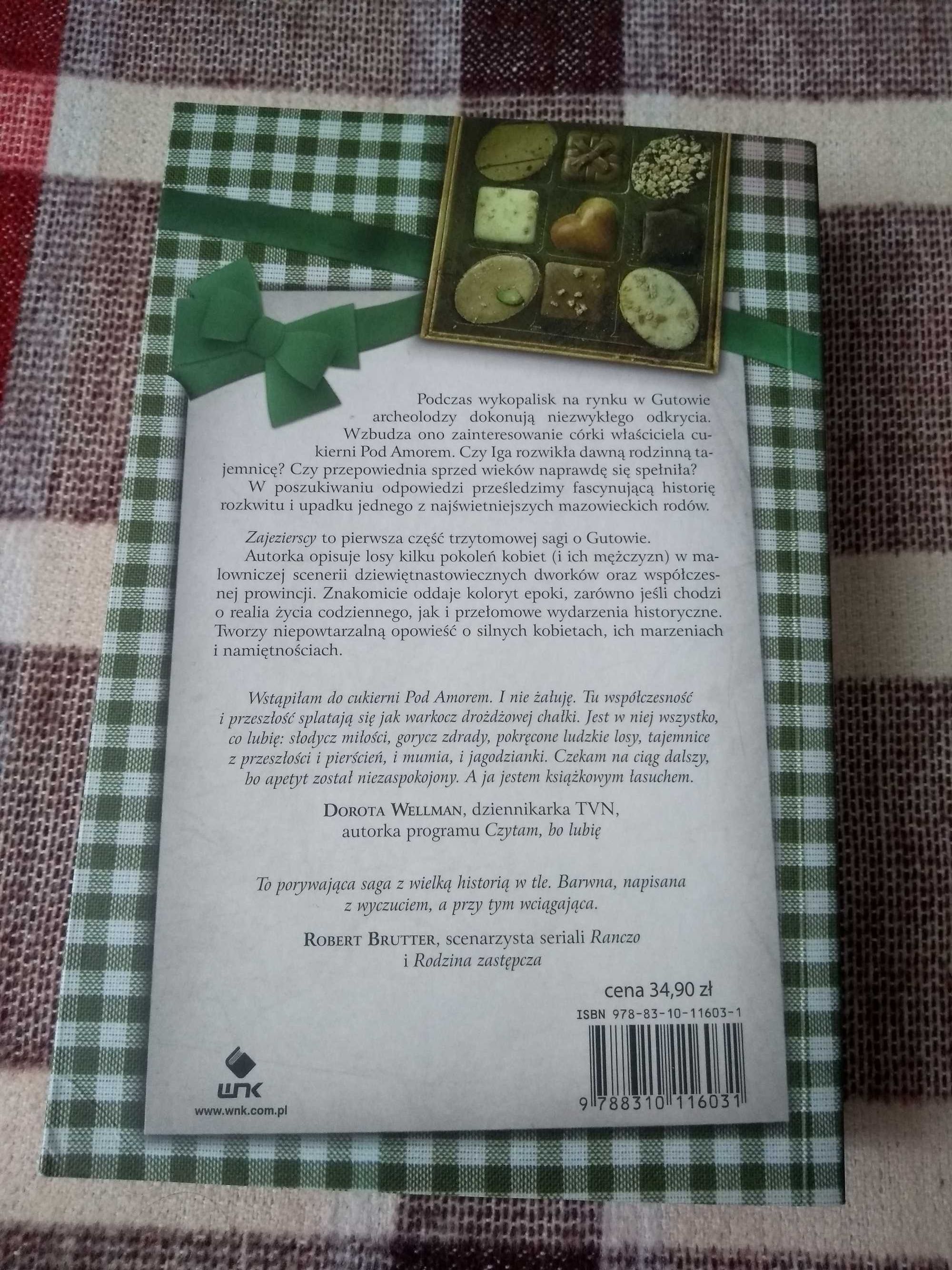 Cukiernia pod Amorem Zajezierscy, Małgorzata Gutowska-Adamczyk