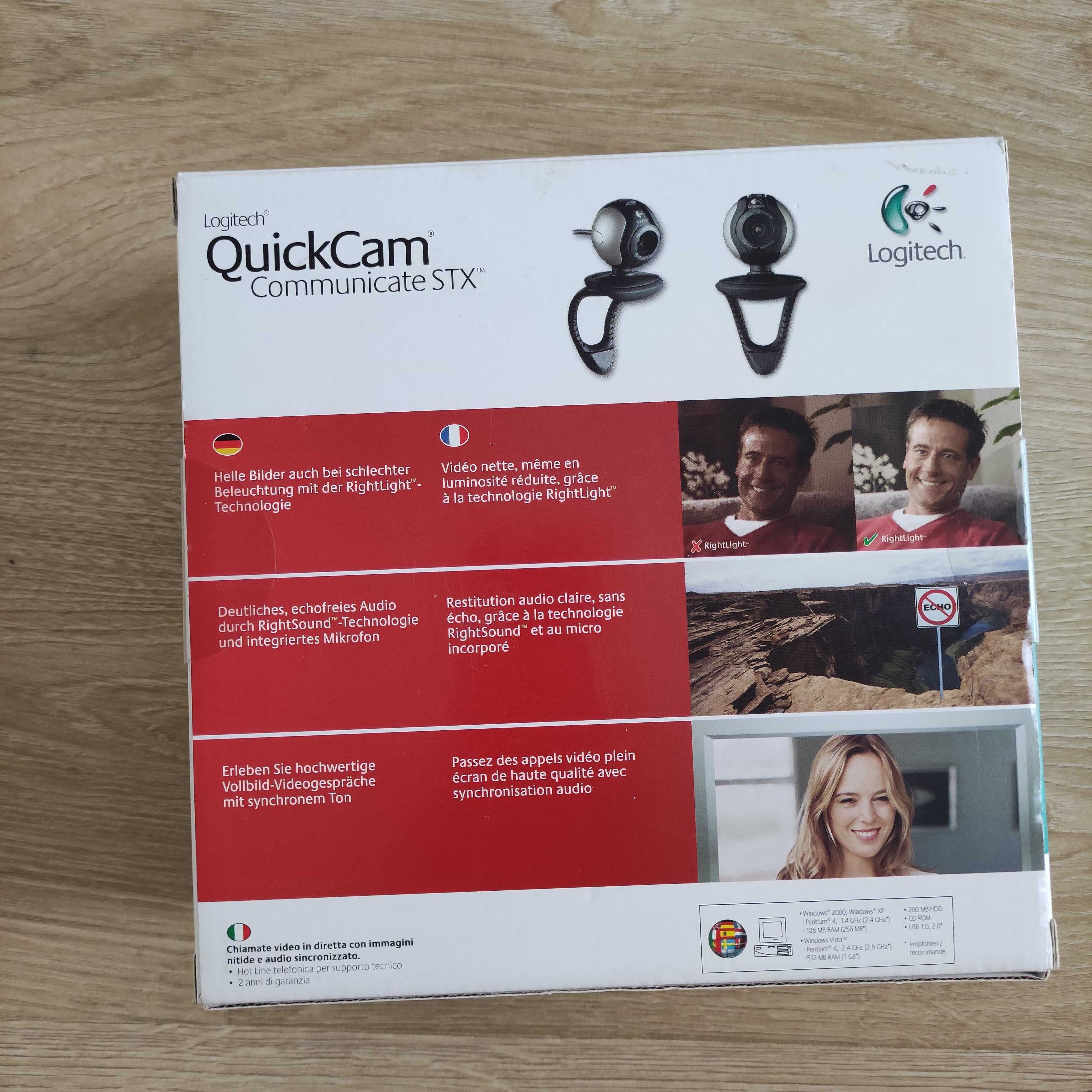 Kamera internetowa logitech quickcam communicate stx
