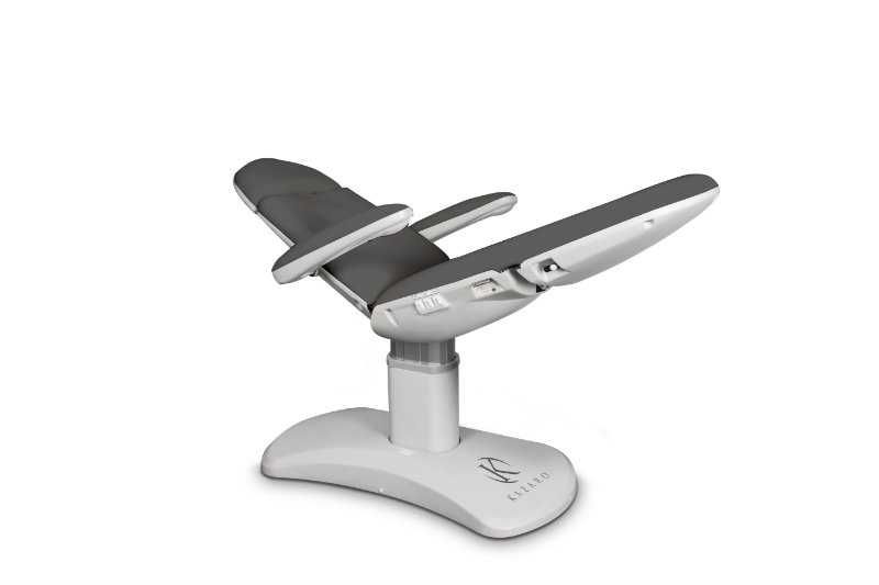 Fotel kosmetyczny MAGMA II Grafit - nowy, oryginalnie zapakowany