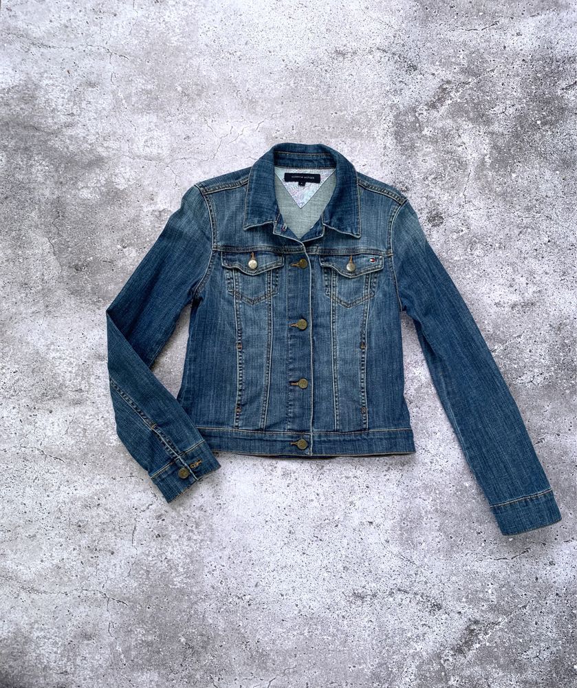 Женская джинсовая куртка Tommy Hilfiger Xs