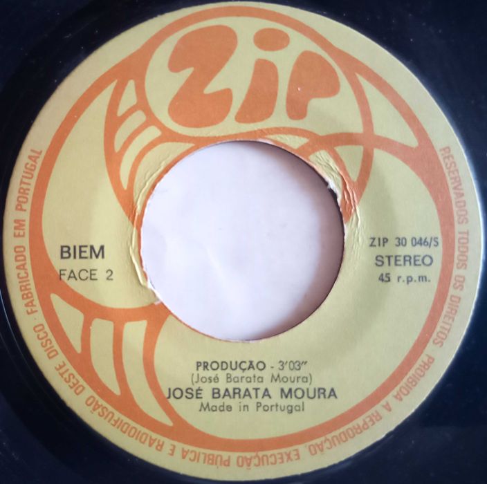 José Barata Moura	- - - - -	Vamos Brincar à Caridadezinha	- - - Single