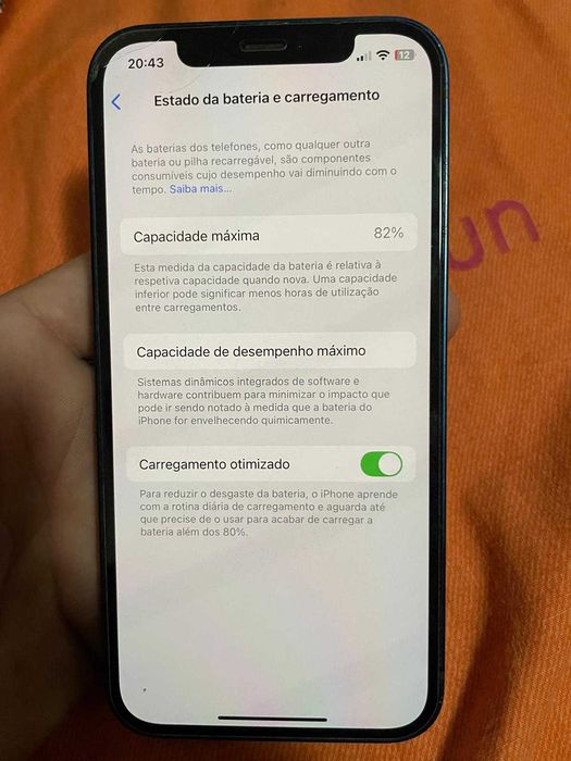 iPhone 12 Azul 128GB Usado