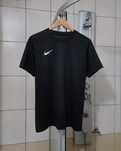bluzka koszulka L sportowa Nike running czarna ciemna do biegania spor