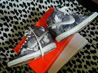 Nowe Półbuty NIKE DUNK SKY HI  sneakersy Wsportowym stylu. Wysoki spód
