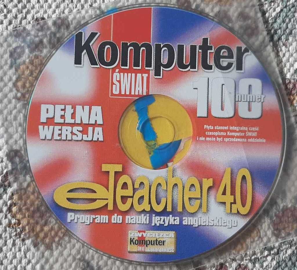 CD eTEACHER 4.0 j.Angielski English Komputer Świat
