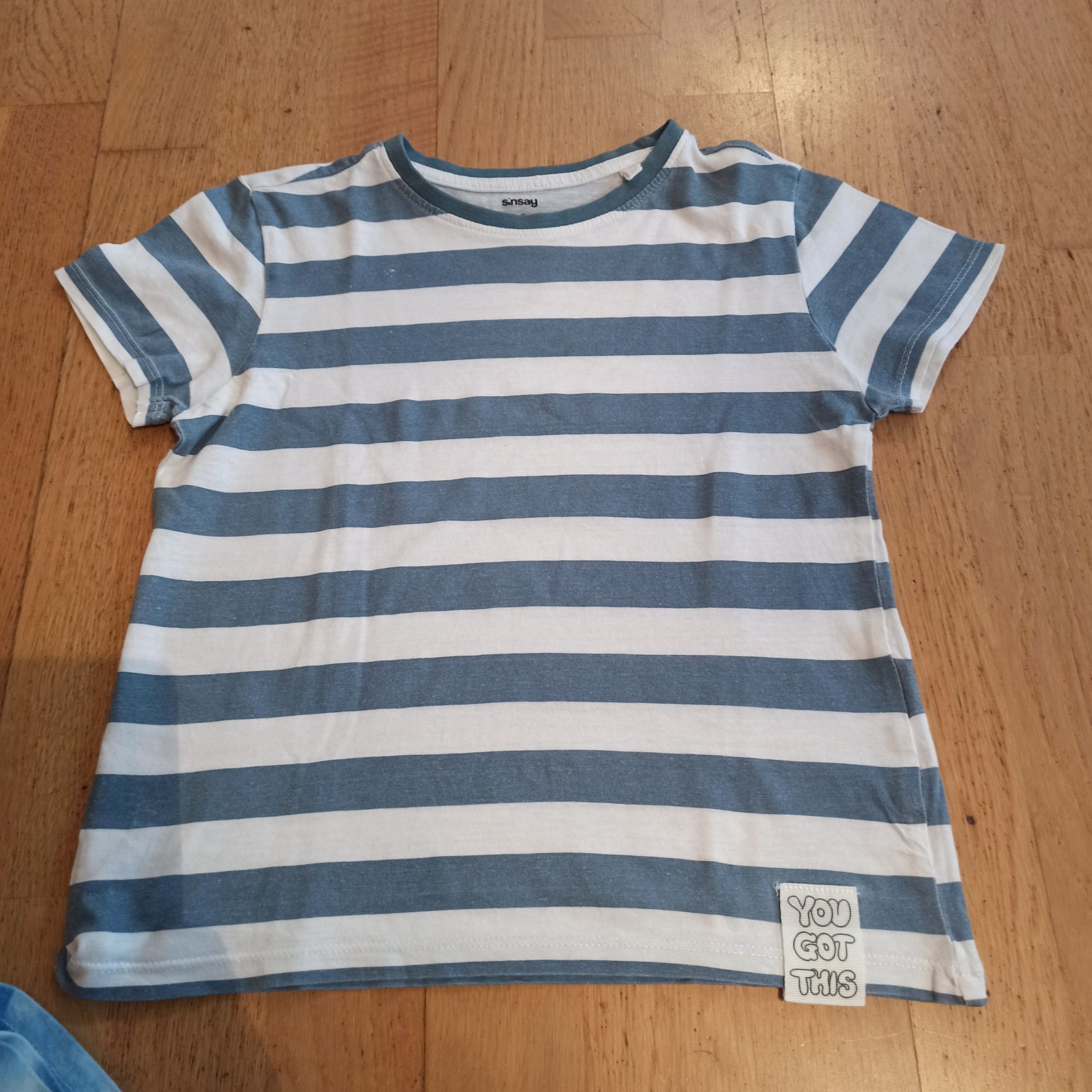 Podkoszulek podkoszulki t- shirt bluska chłopięca zestaw 122