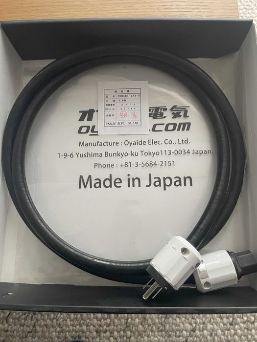 Oyaide Tunami 1,8m US wersja