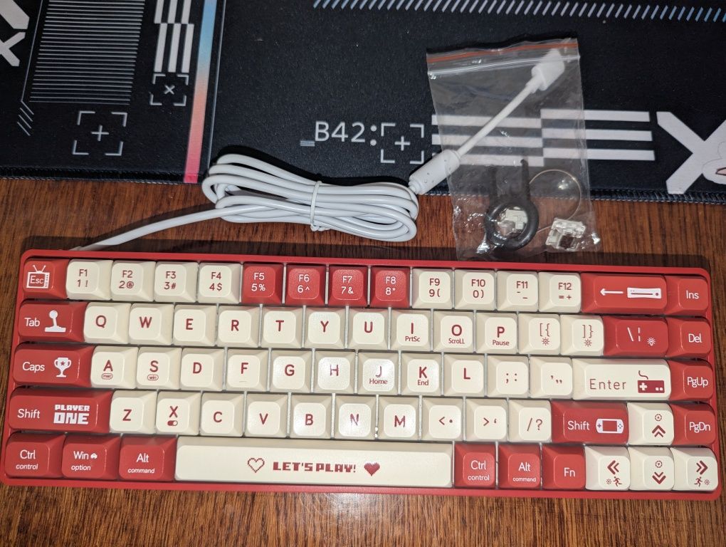 клавиатура ajaz ak680 brown switch
