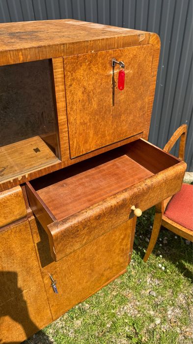 Komoda art deco, bielizniarka, pomocnik