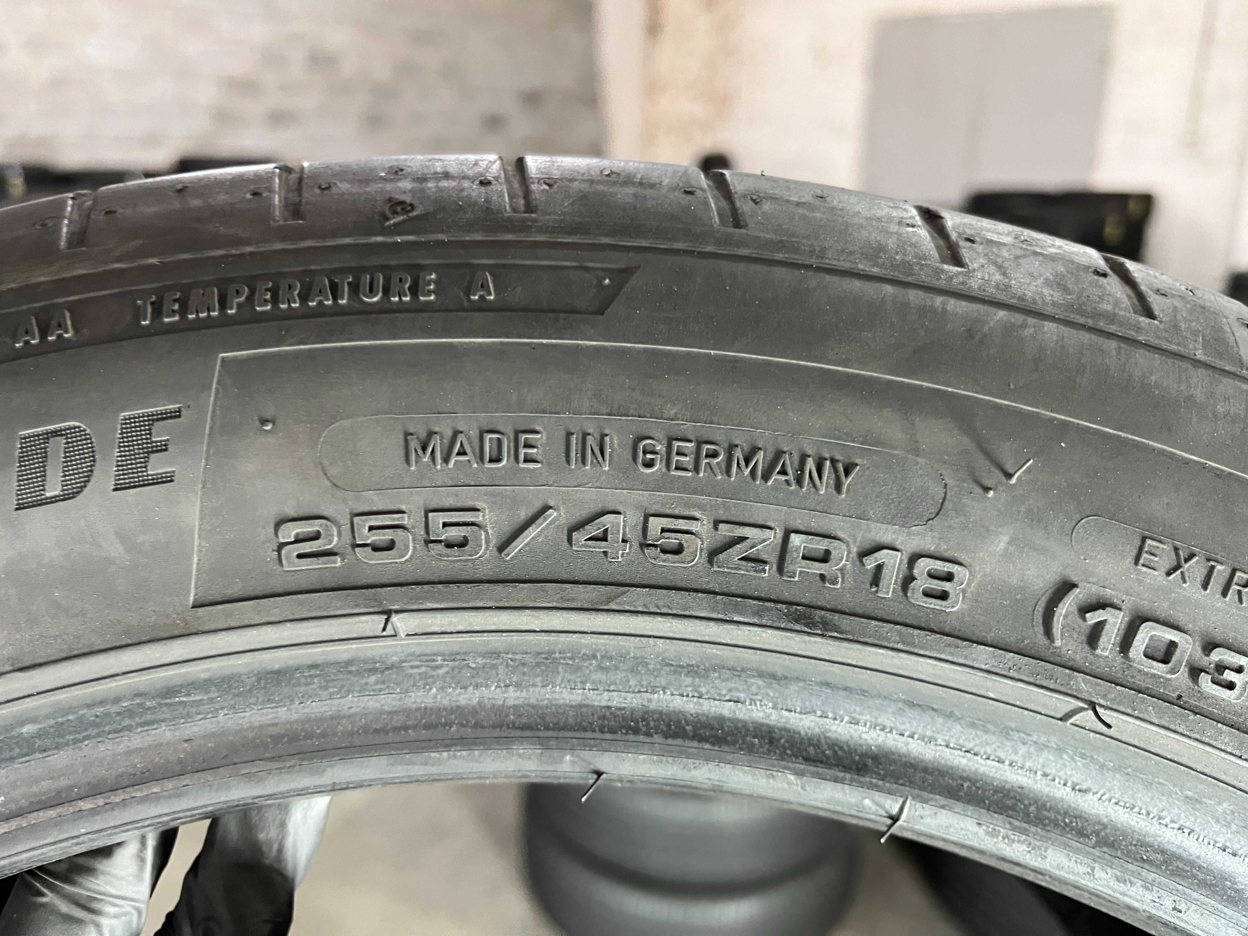 LS902 Літні шини 255/45r18 Dunlop Sport Maxx RT2 пара резина р18