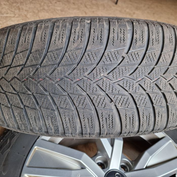 Felgi aluminiowe Audi a4 16 cali + opony zimowe