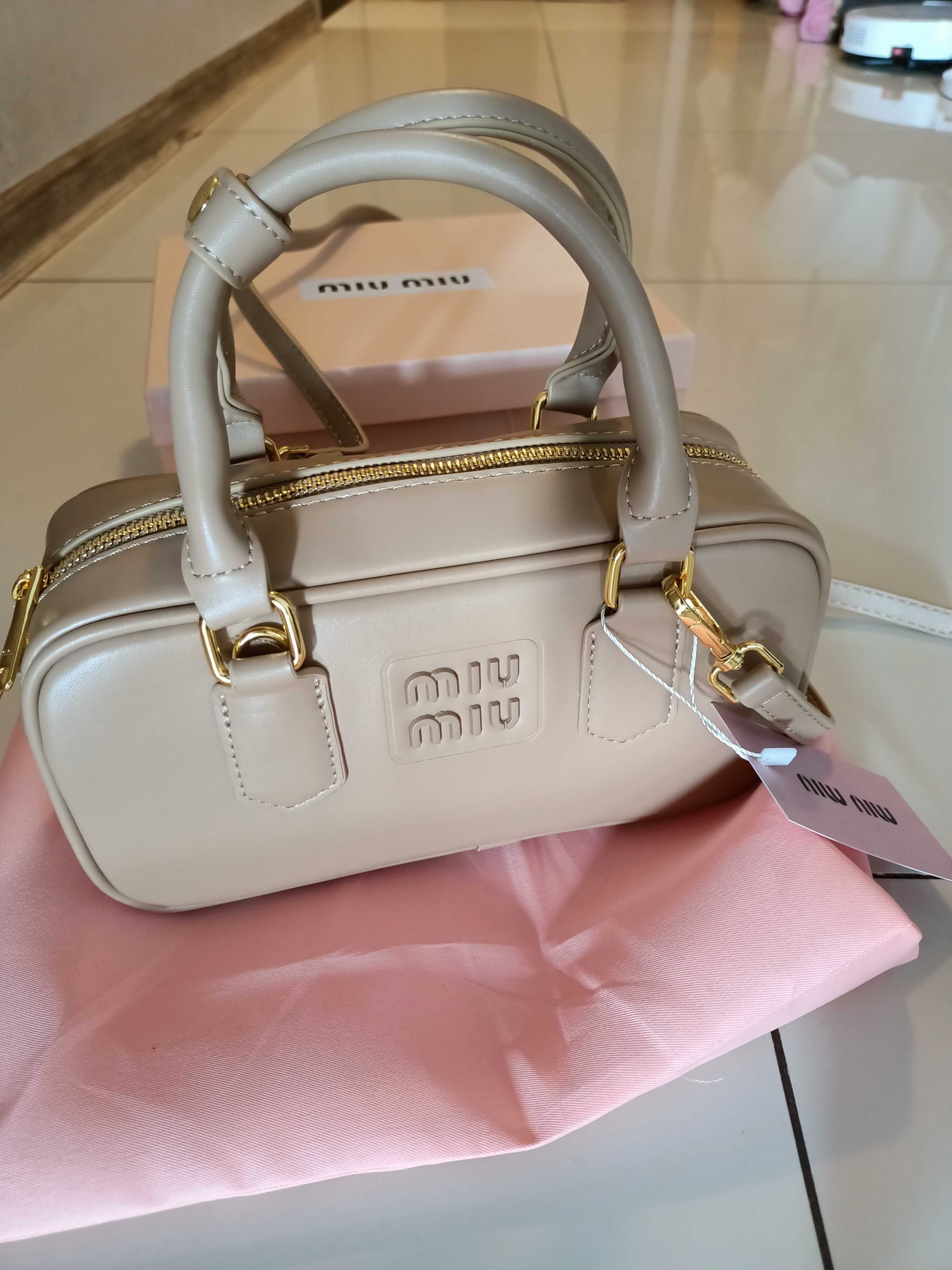 Miu miu nude bag