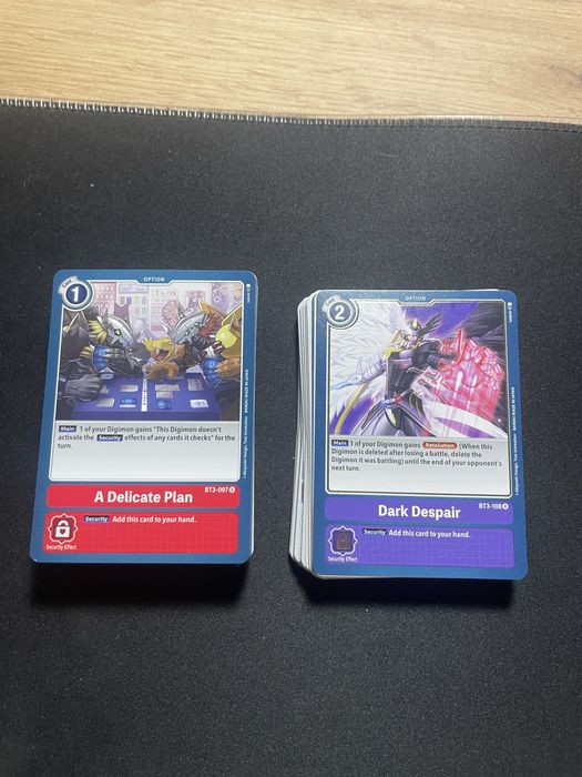 Digimon tcg bt-03 / bt-04 conjunto 270 cartas
