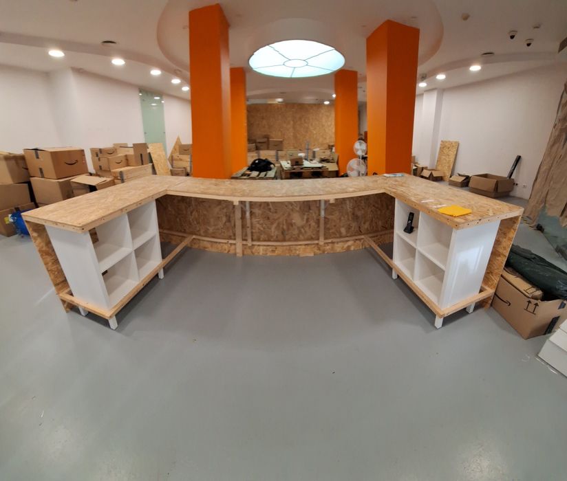 Balcão em OSB 3,17m