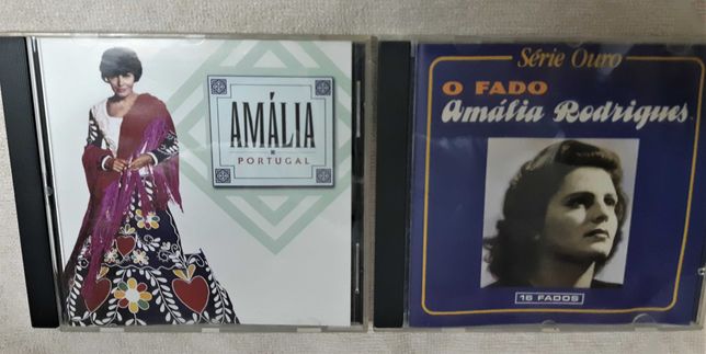 Amália Rodrigues - 2 CDs "Amália canta Portugal" e "O Fado"