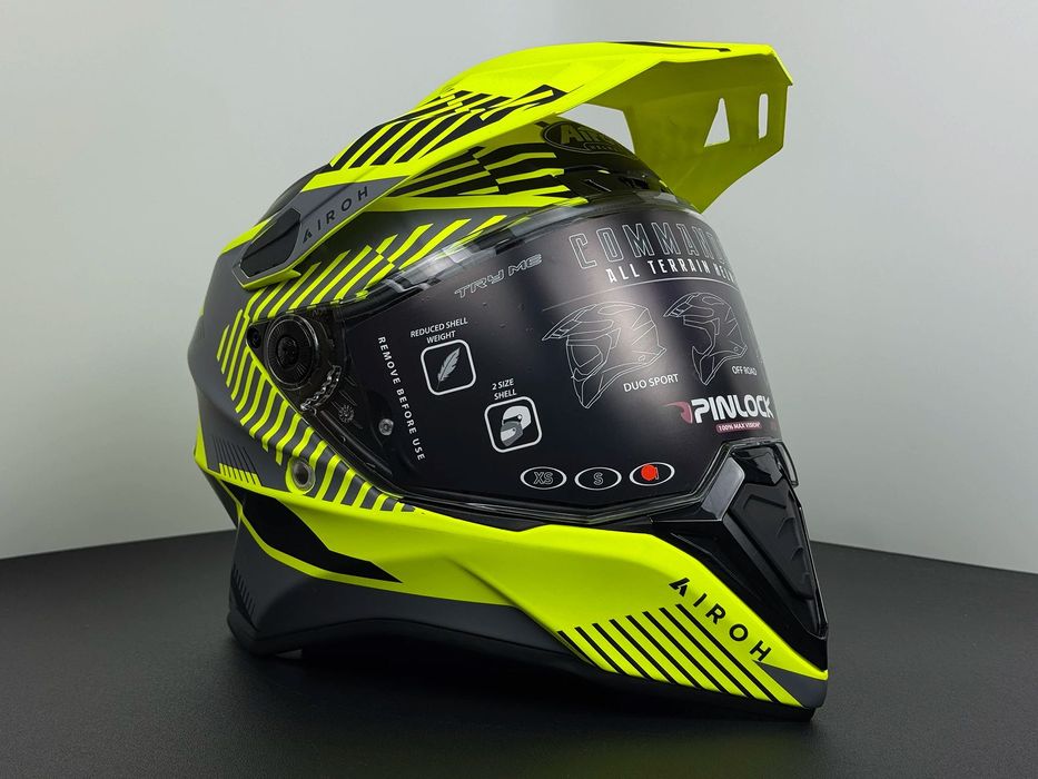 Шлем Airoh, Shoei, FOX Commander