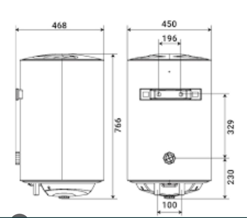 Водонагрівач (бойлер) Zanussi ZWH/S 80 Lorica